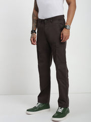 Dark Gray 9 Pocket Regular Fit Cargo Paint