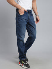 Dark Blue Comfort Fit Jeans