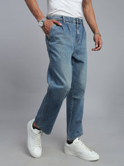 Light Blue Straight Fit Jeans