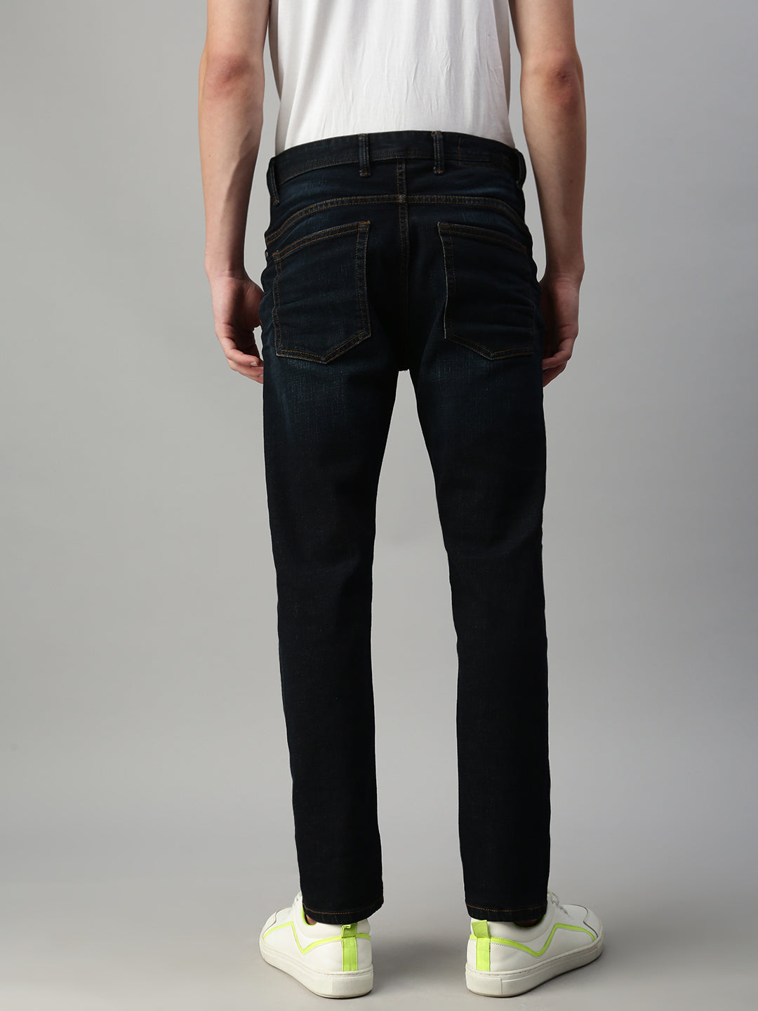 Dark Blue Vintage Selvedge Slim Fit Stretchable Jeans