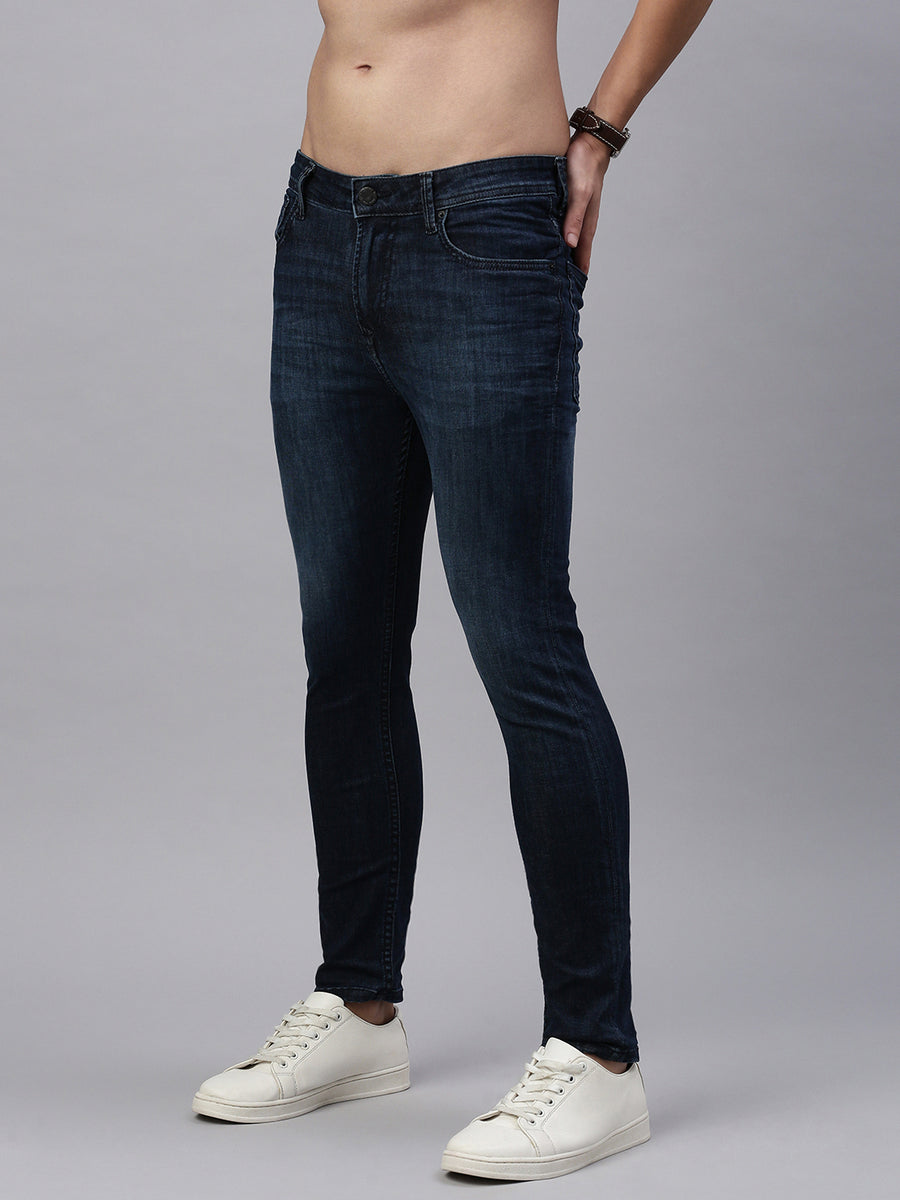 Vintage Blue Skinny Stretchable Jeans