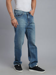 Blue Straight Fit Jeans