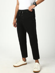 Black Anti Fit Stretchable Jogger