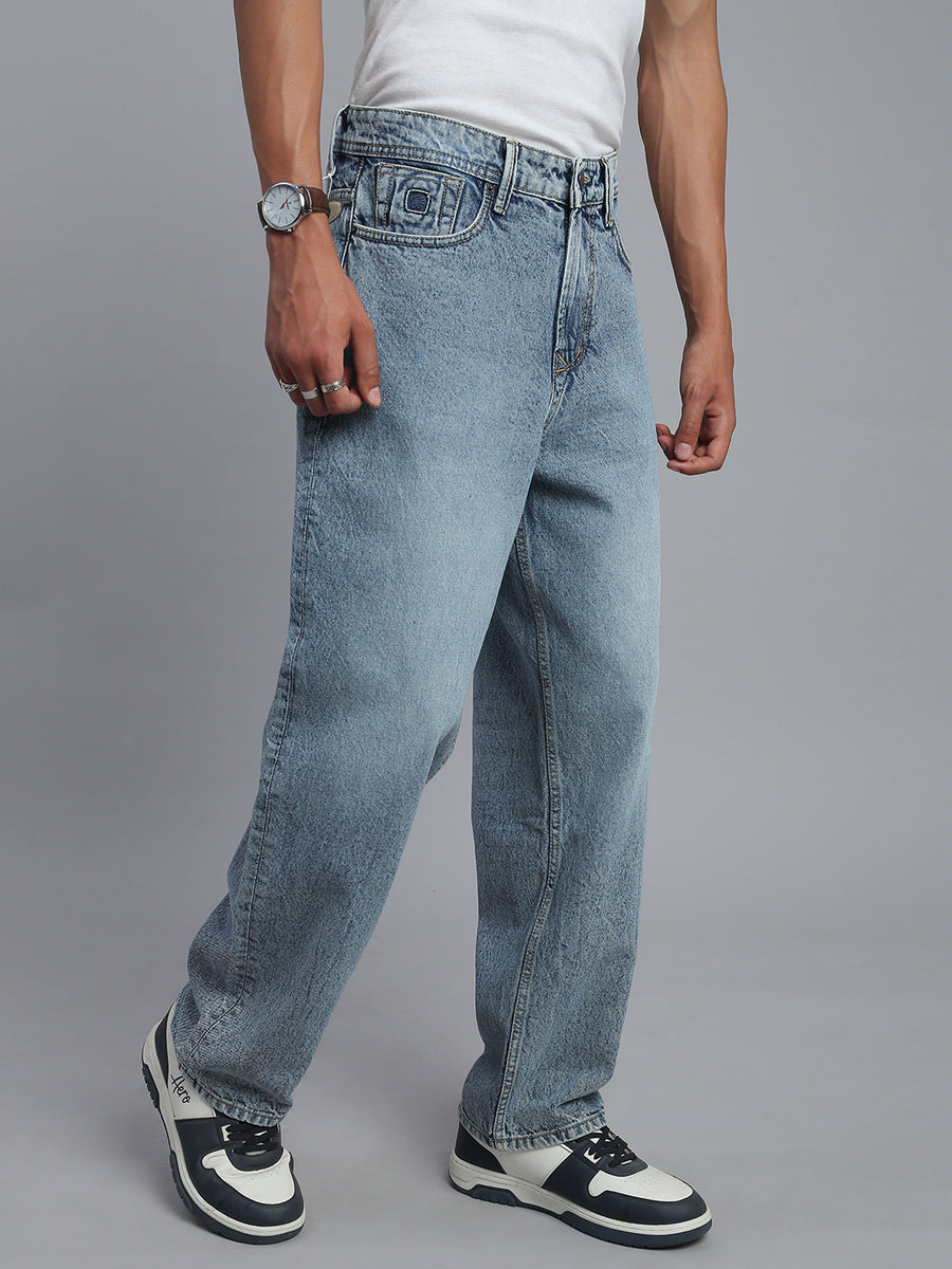 Cloud Blue Ultra Baggy Fit Jeans