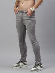Vintage Gray Skinny Stretchable Jeans