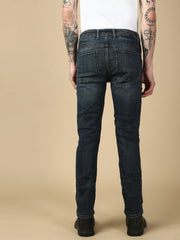 Vintage Mild Blue Slim Fit Stretchable Jeans