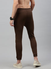 Brown Cotton Looper Men's Lower