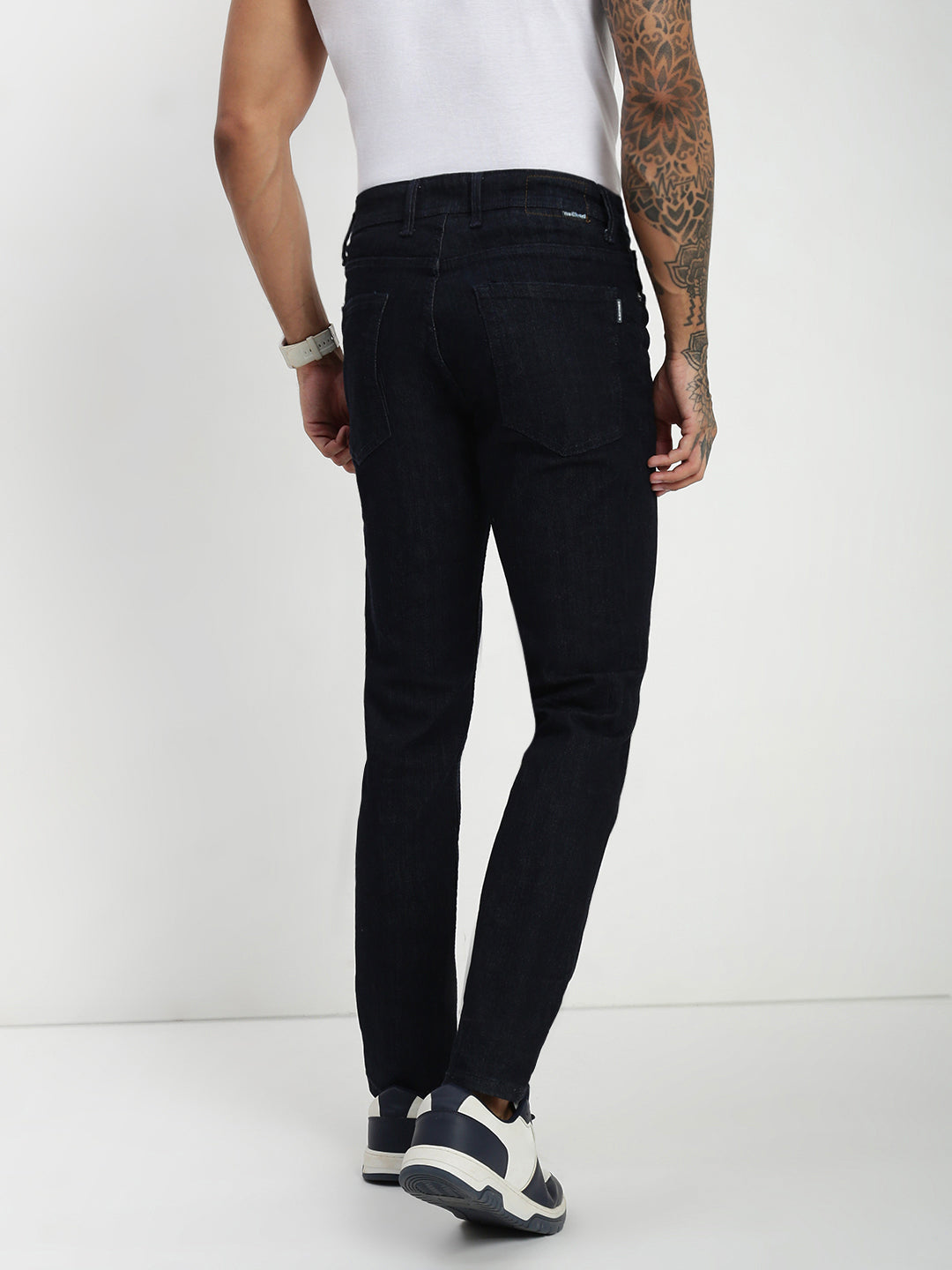 Raw Blue Slim Straight Fit Jeans