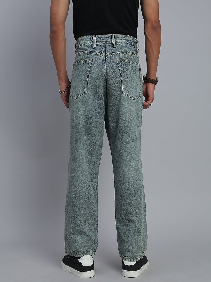 Blue Vintage Ultra Baggy Fit Jeans