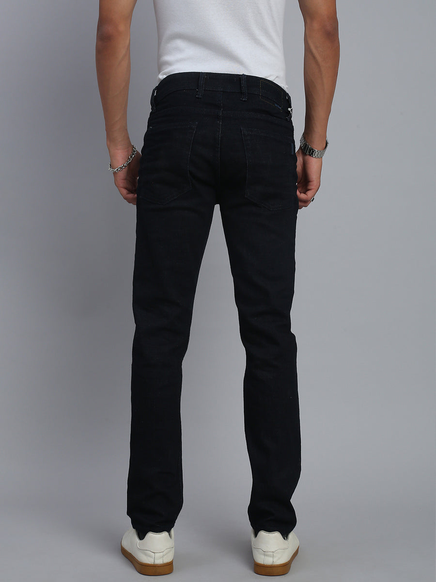 Dark Blue Comfort Slim Fit Stretchable Jeans