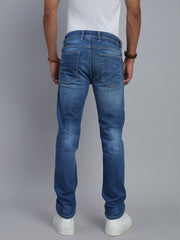 Classic Blue Comfort Slim Fit Stretchable Jeans