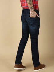 Dark Blue Slim Stretchable Jeans