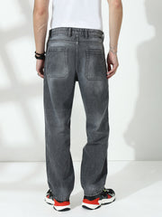 Mild Grey Baggy Fit Jeans