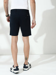 Navy Blue Relax Fit Shorts
