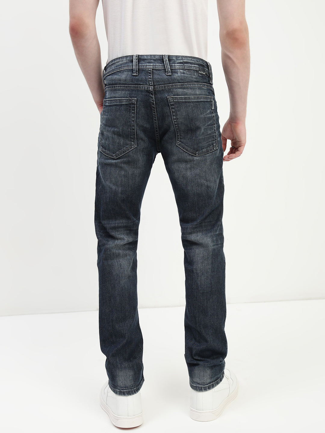 Dark Blue Comfort Slim Fit Stretchable Jeans