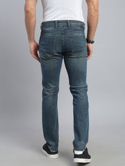 Blue Comfort Slim Fit Stretchable Jeans