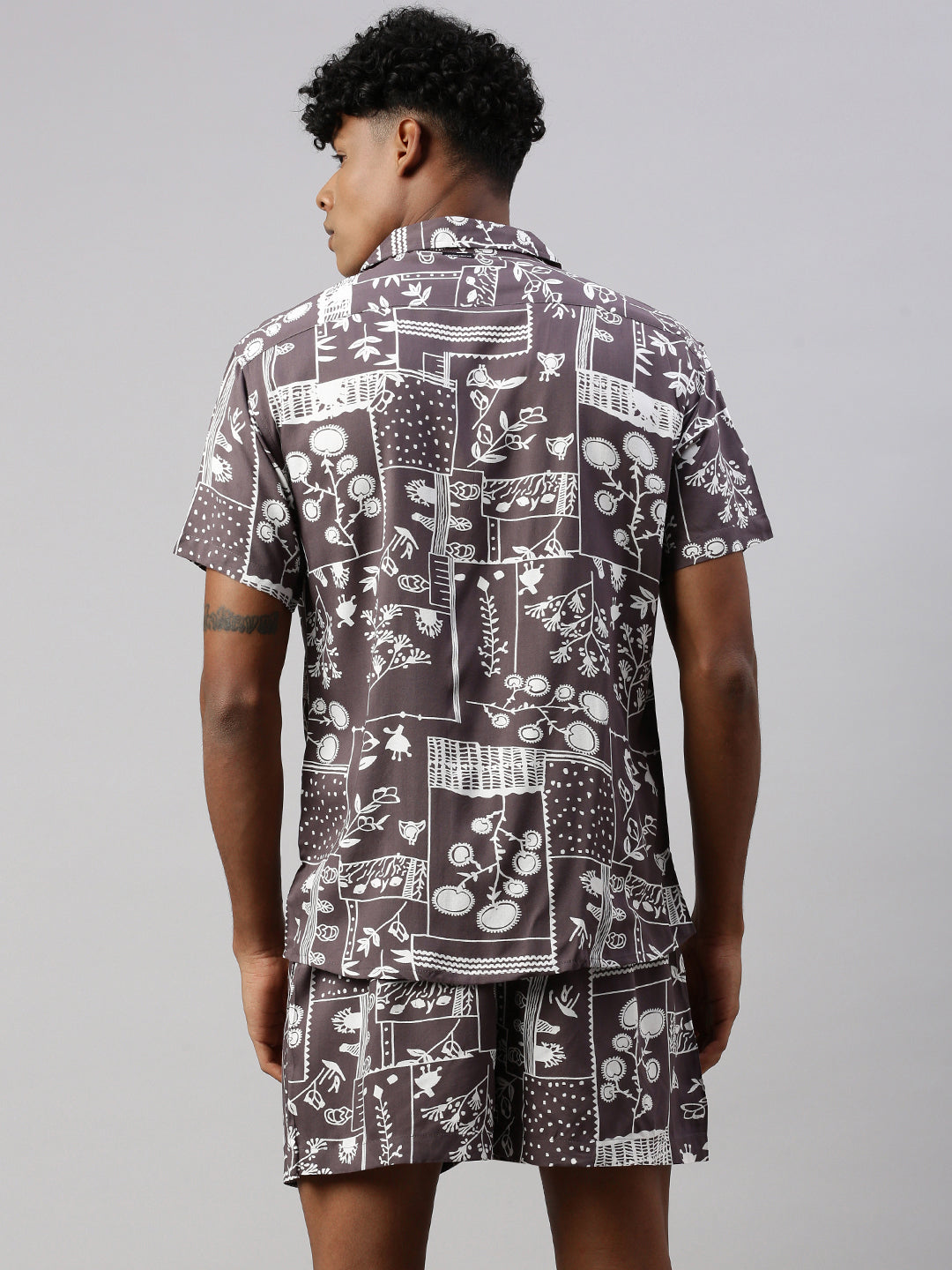 Printed Regular Fit Co-Ords For Men’s