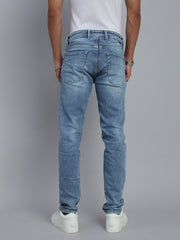 Mild Blue Comfort Slim Fit Stretchable Jeans
