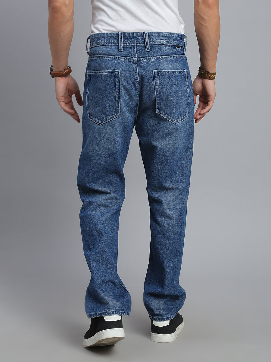 Mild Blue Straight Fit Jeans