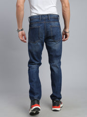 Dark Blue Comfort Fit Jeans