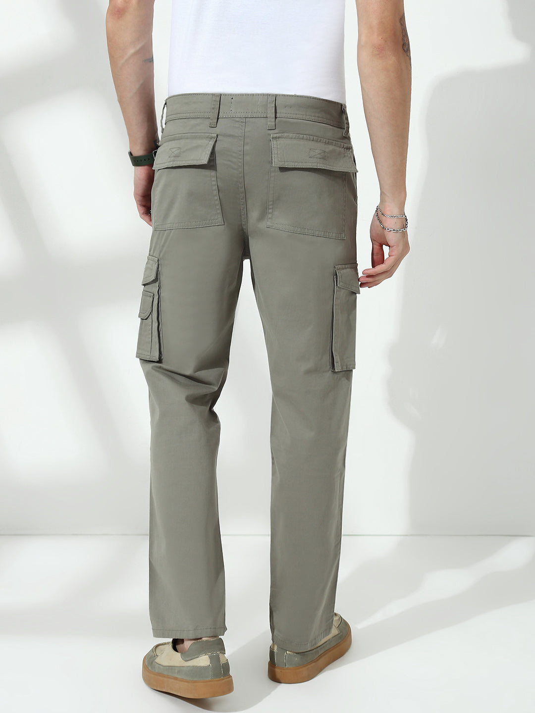 Stone 7 Pocket Regular Fit Cargo Paint