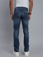 Blue Comfort Slim Fit Stretchable Jeans