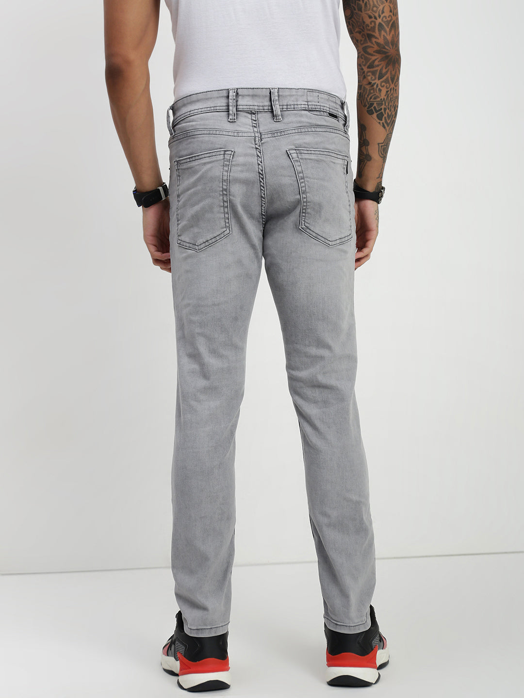 Light Gray  Slim Fit  Jeans