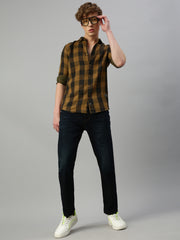 Dark Blue Vintage Selvedge Slim Fit Stretchable Jeans