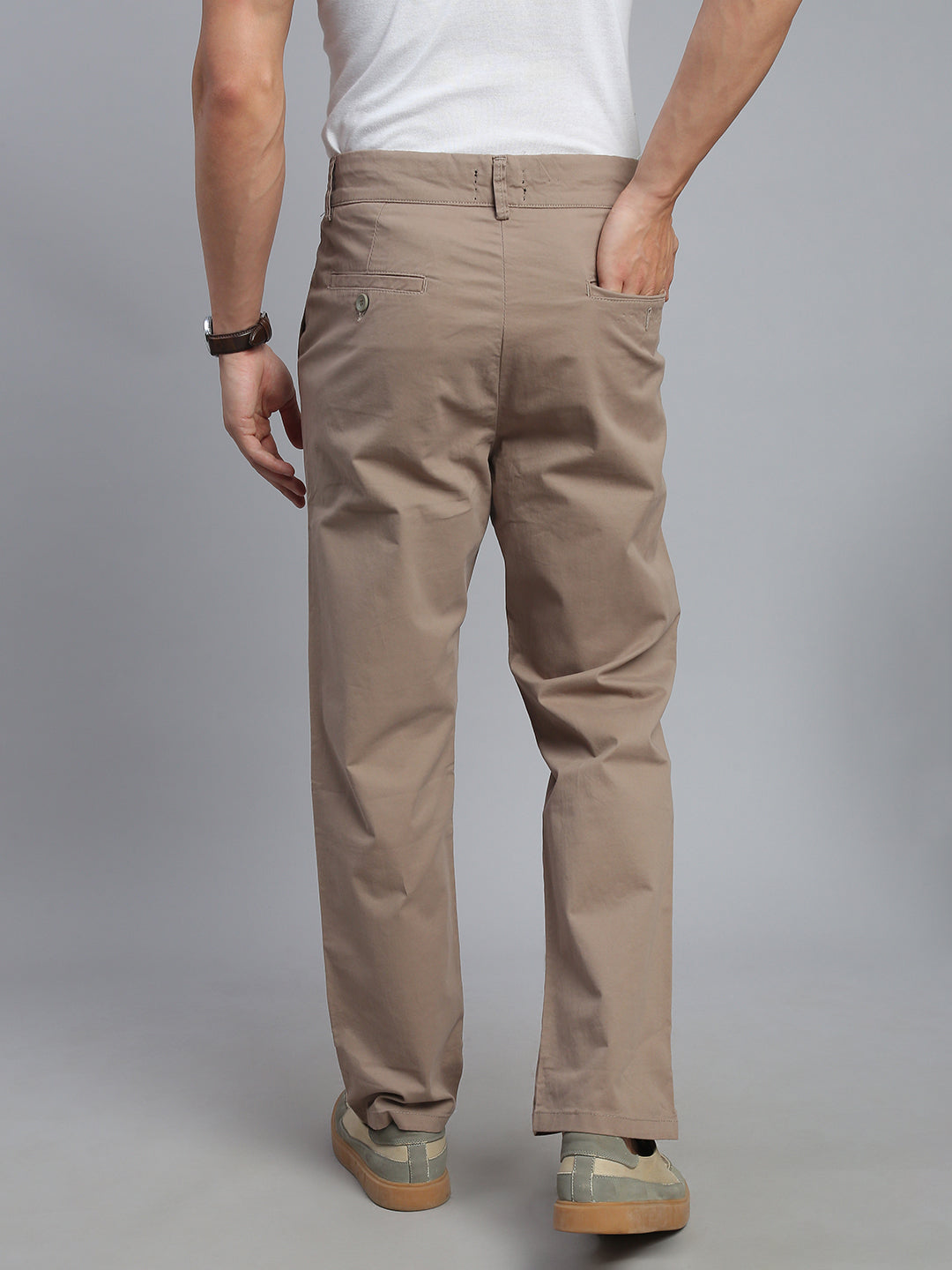 Stone Straight Fit Chinos Paint