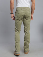 Sage Green Comfort Slim Fit Chinos Paint