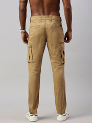 Khakhi men’s premium cotton cargo pants