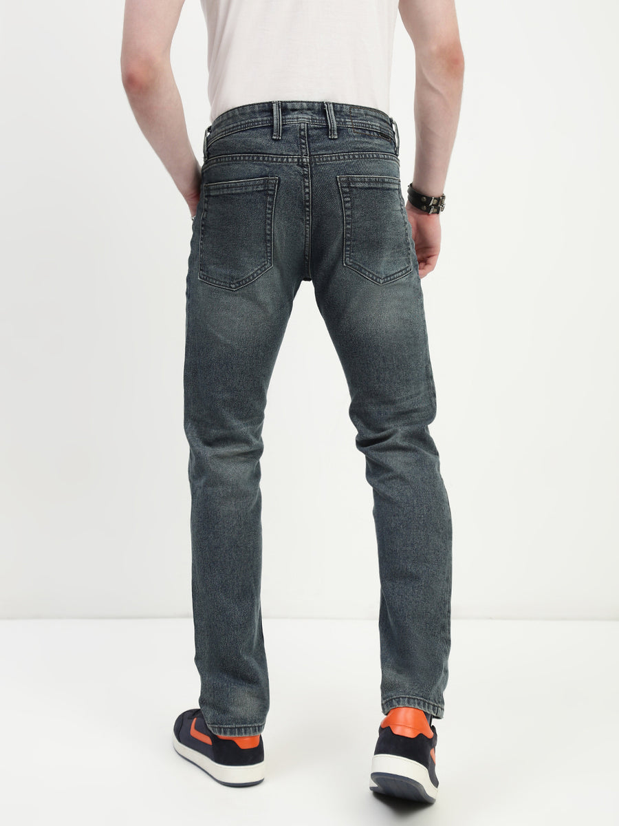 Vintage Gray Comfort Slim Fit Stretchable Jeans