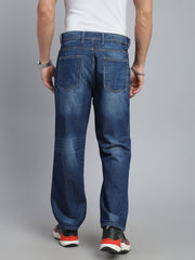 Indigo Blue Straight Fit Jeans