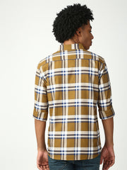 Checks Full Sleeve Relax Shirt With Pocket