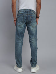 Mild Blue Vintage Regular Straight Fit Stretchable Jeans