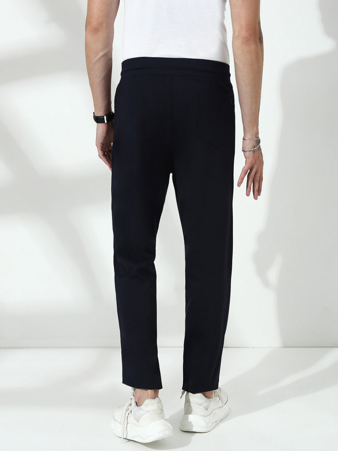 Navy Blue  Relax Fit Track Pant