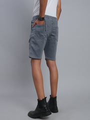 Steel Grey Comfort Fit Shorts