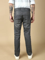 Dark Gray Slim Fit Stretchable Jeans