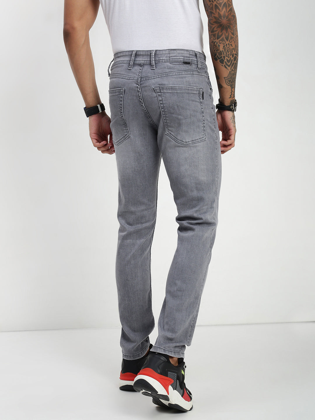 Gray Slim Fit Jeans
