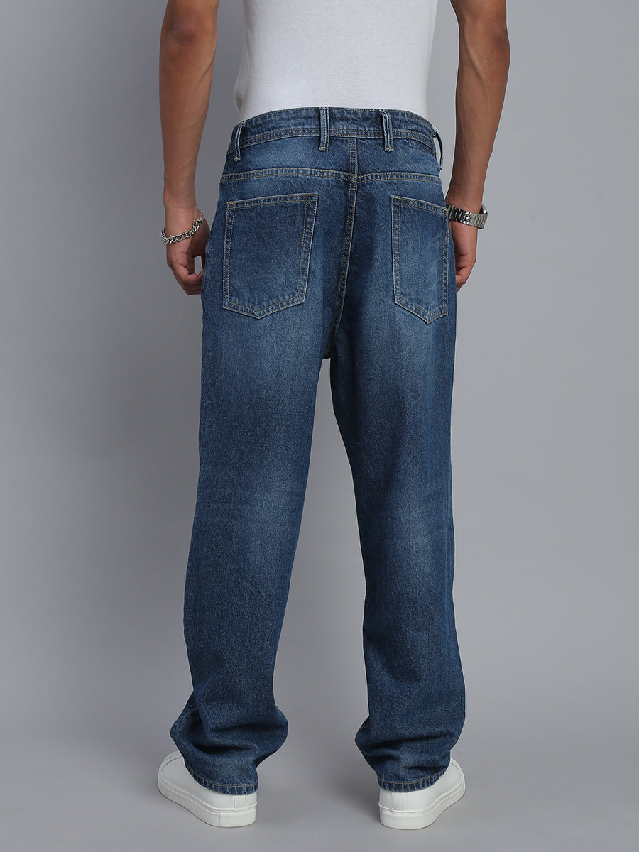 Blue Ultra Baggy Fit Jeans