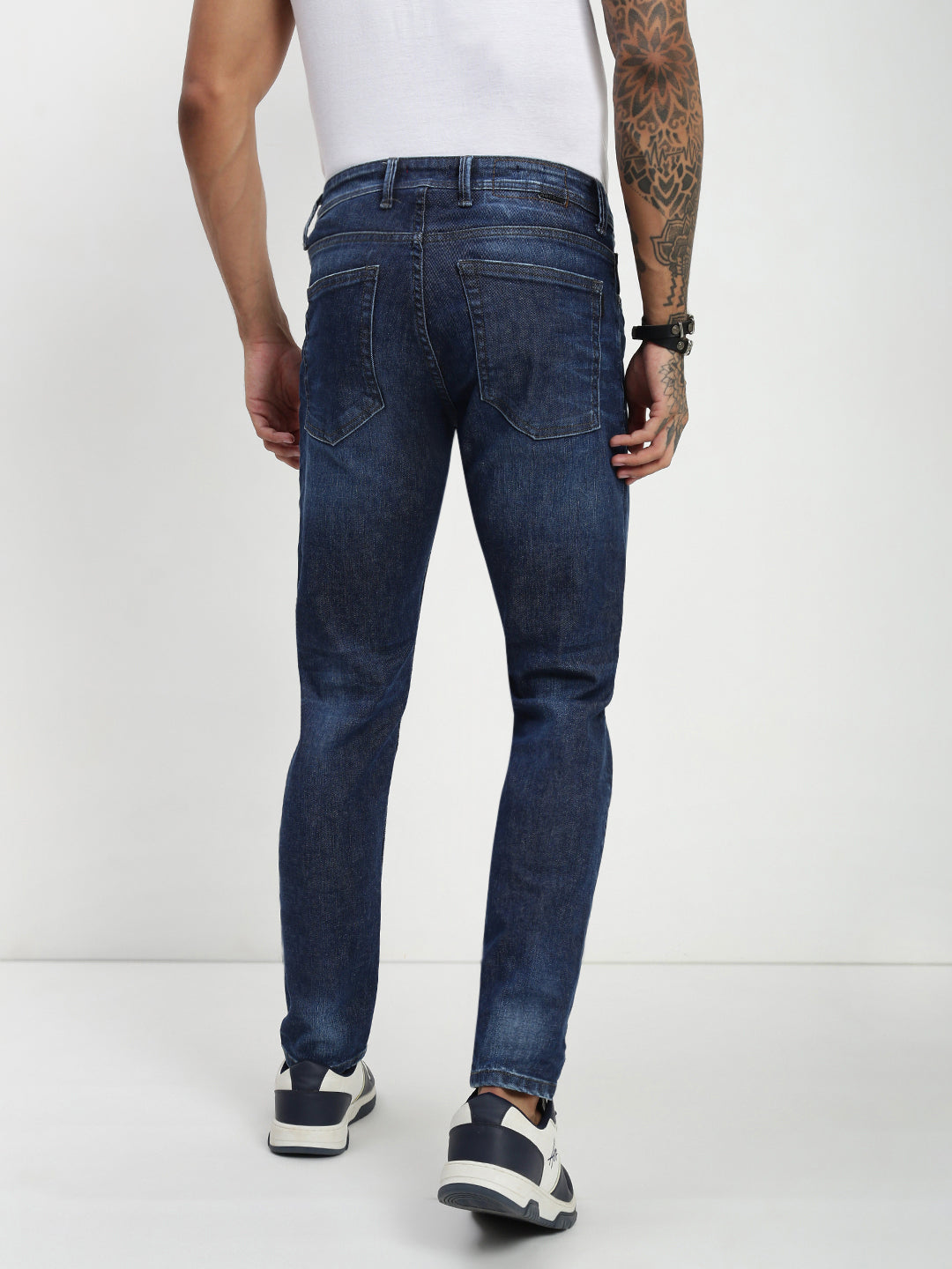 Blue Slim Fit Stretchable Jeans