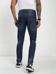 Blue Slim Fit Stretchable Jeans