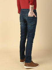 Mild Blue Slim Fit Stretchable Jeans