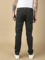 Vintage Black Slim Fit Stretchable Jeans