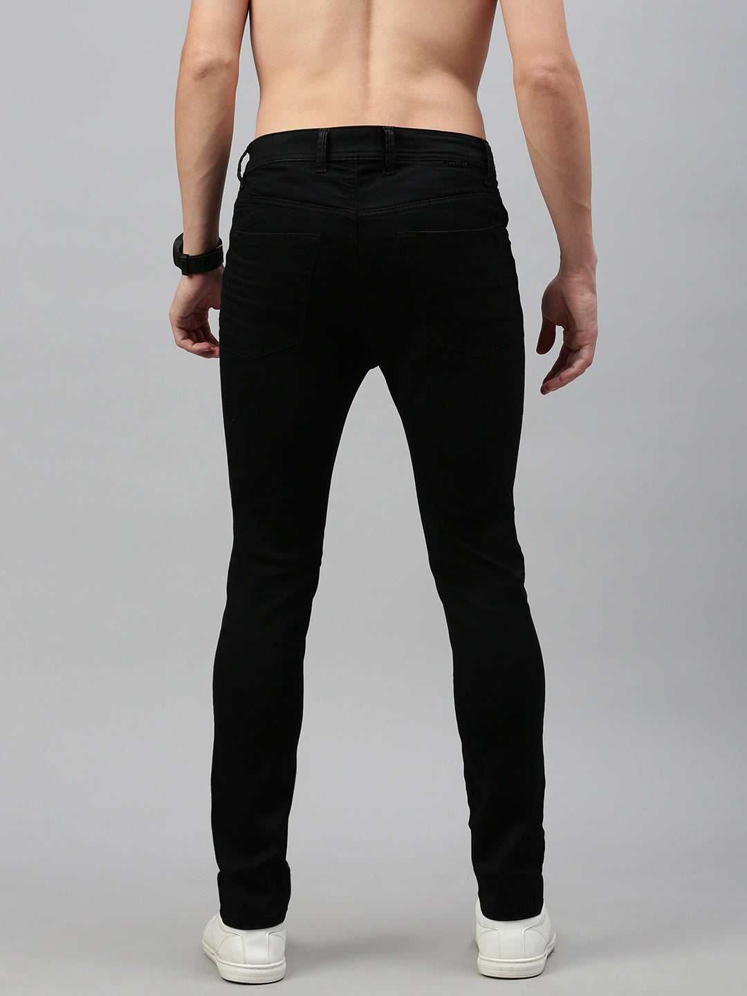 Black Raw Skinny Premium Jeans
