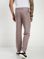 Peach Blush Relax Fit Cross Pocket Drill Linen Pants