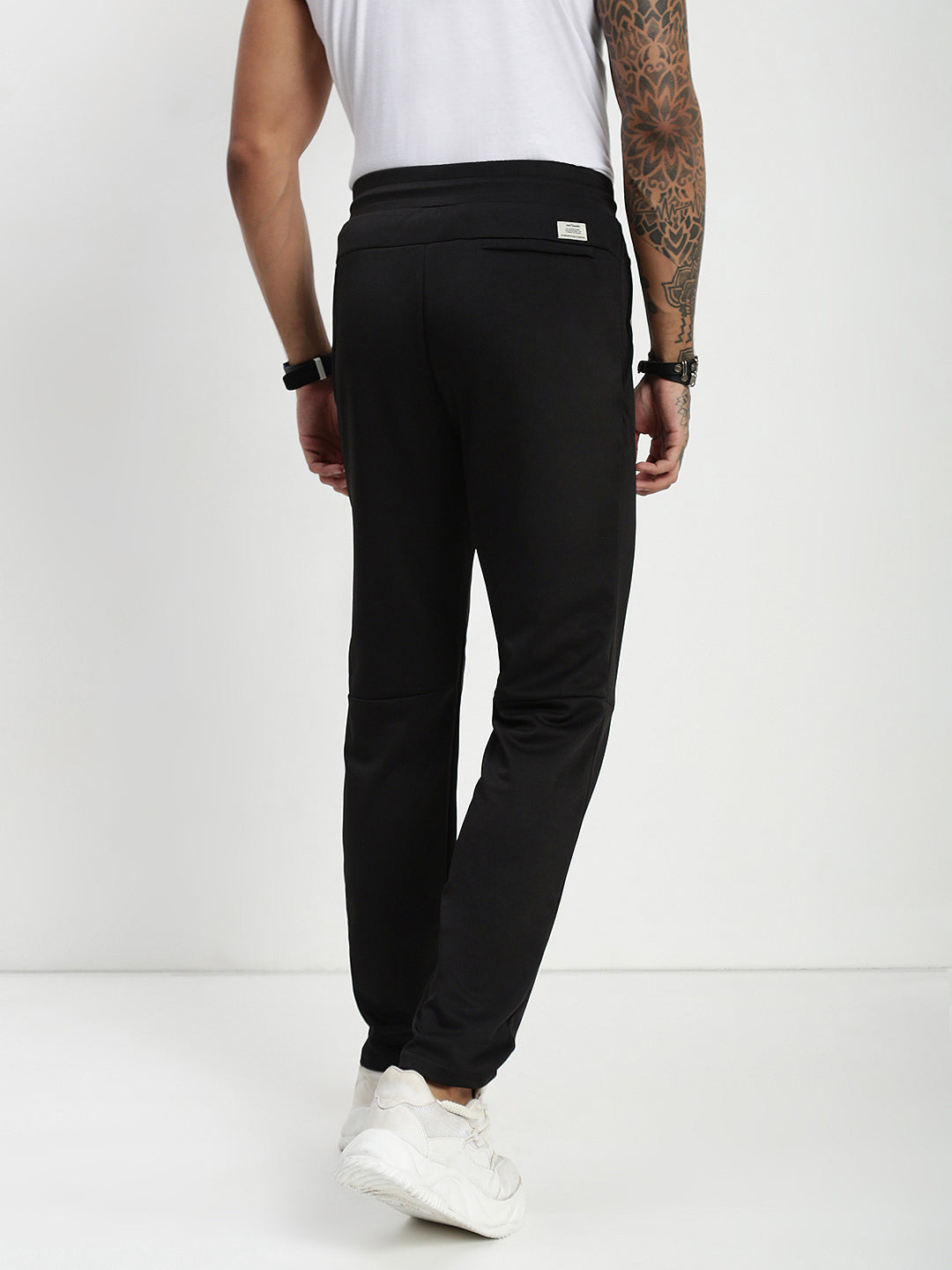 Black  Relax Fit Cross Pocket Lower