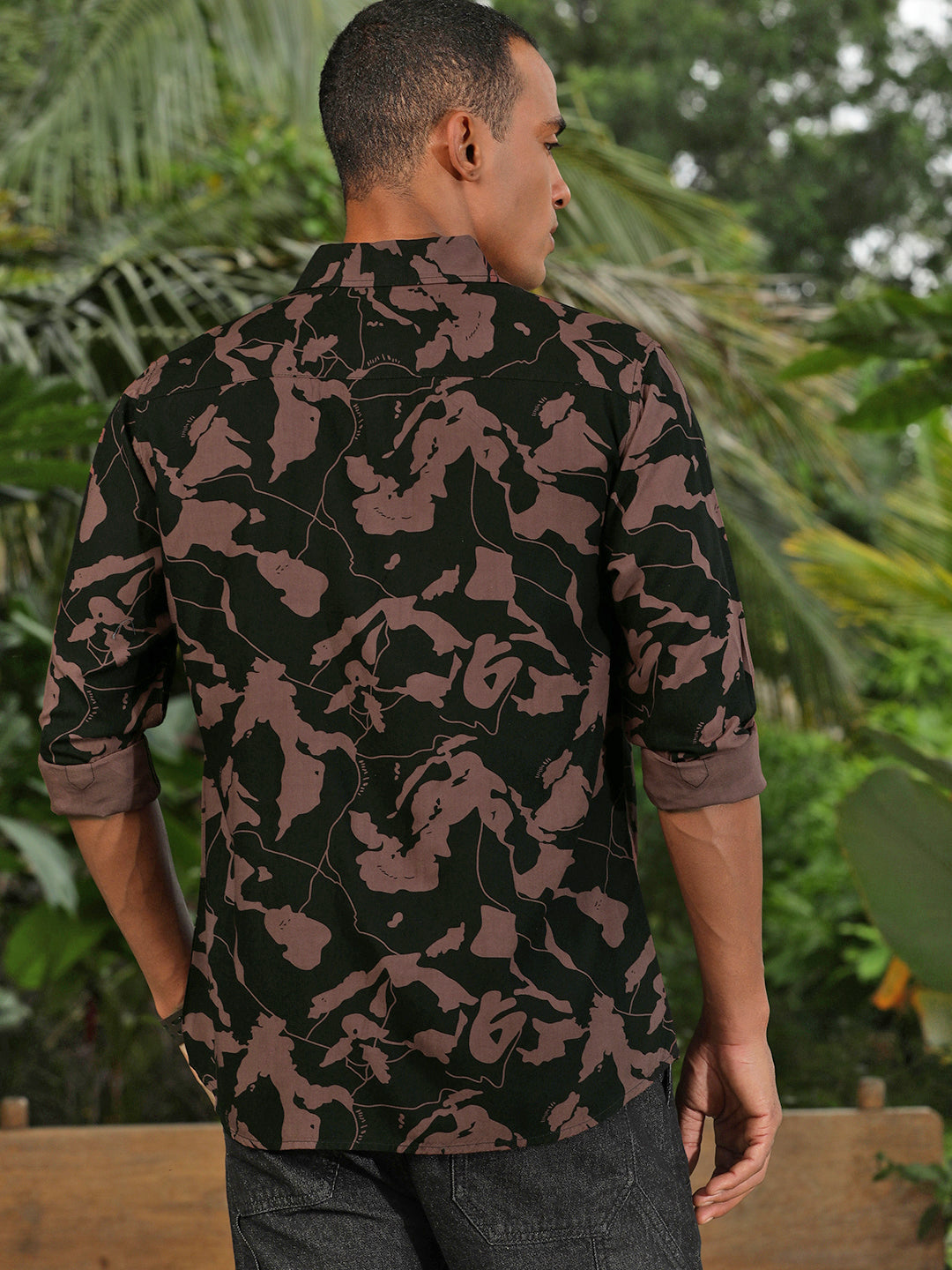 Printed Full Sleeve Shirt Without Pocket