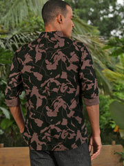 Printed Full Sleeve Shirt Without Pocket