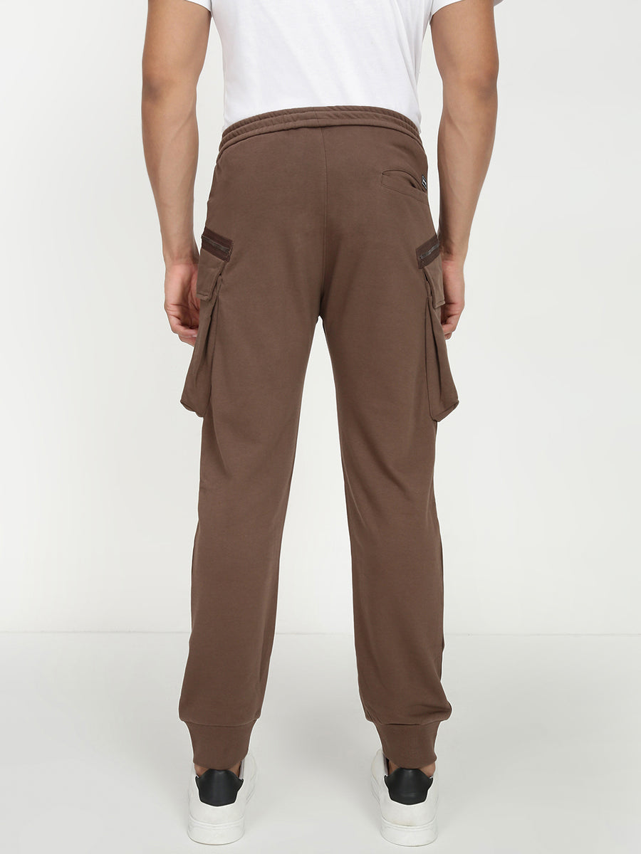 Brown Relax Fit Cross Pocket Lower